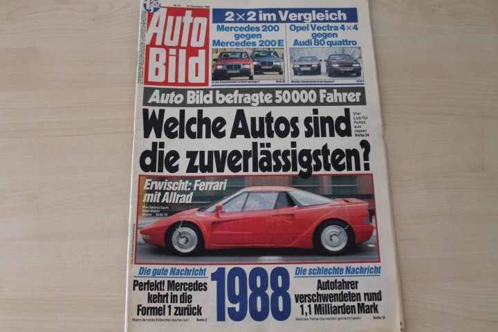 Deckblatt Auto Bild (51/1988)
